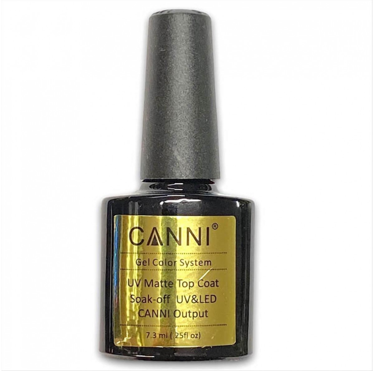 Canni Uv & Led  Matte Top Coat  Soak Off 7.3ml