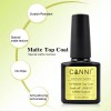 Canni Uv & Led  Matte Top Coat  Soak Off 7.3ml