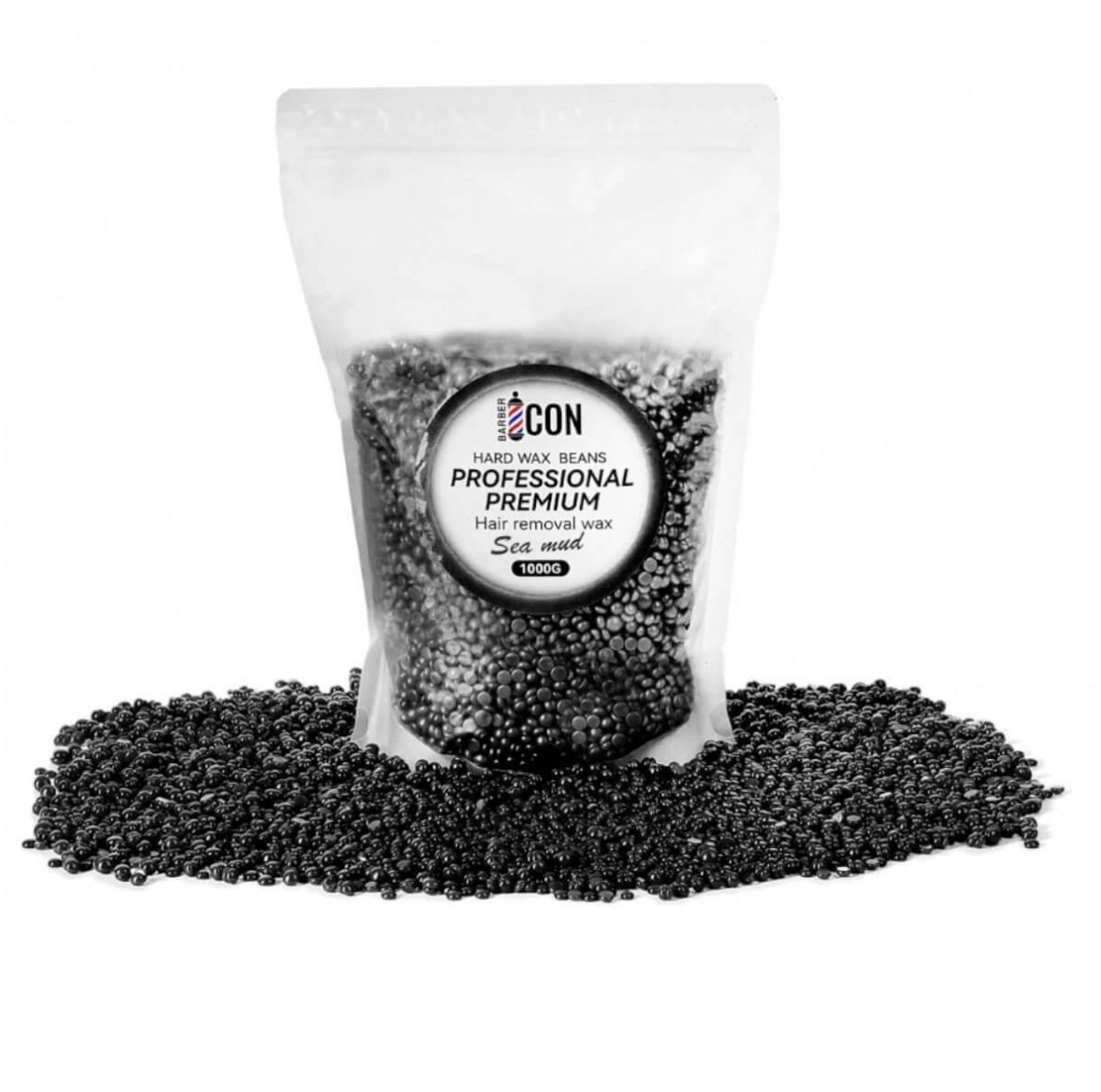 Hard Wax Beans Icon Sea Mud 1000g