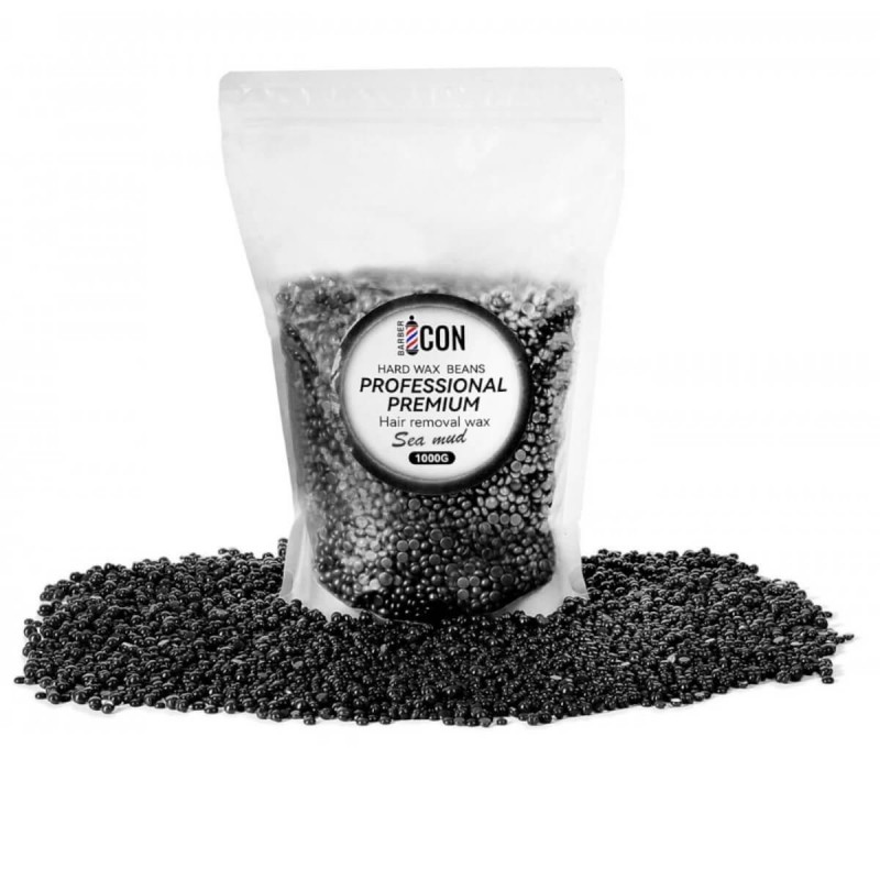 Hard Wax Beans Barber Icon Sea Mud 1000g