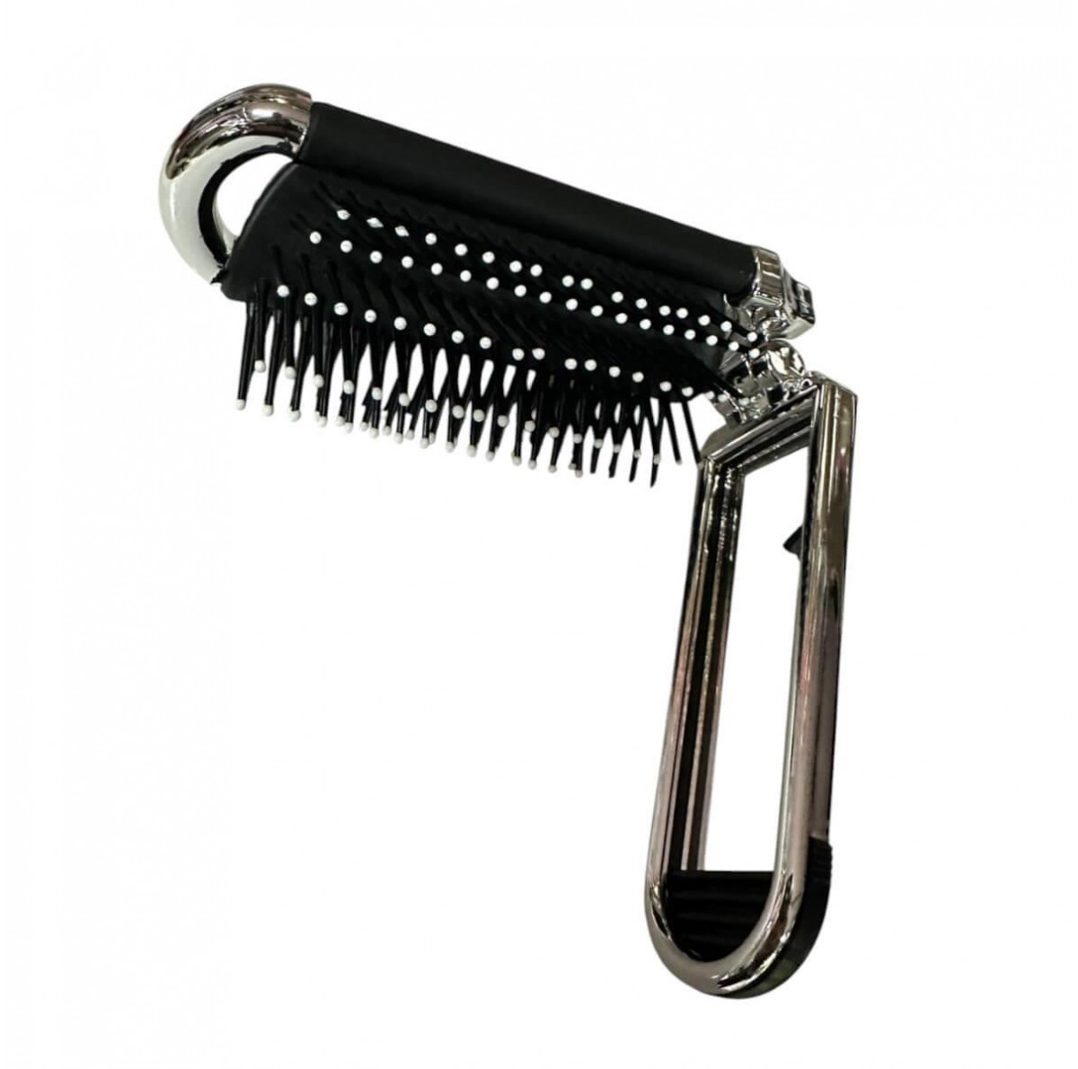 Cosmofan Foldable Travel Brush with Mirror