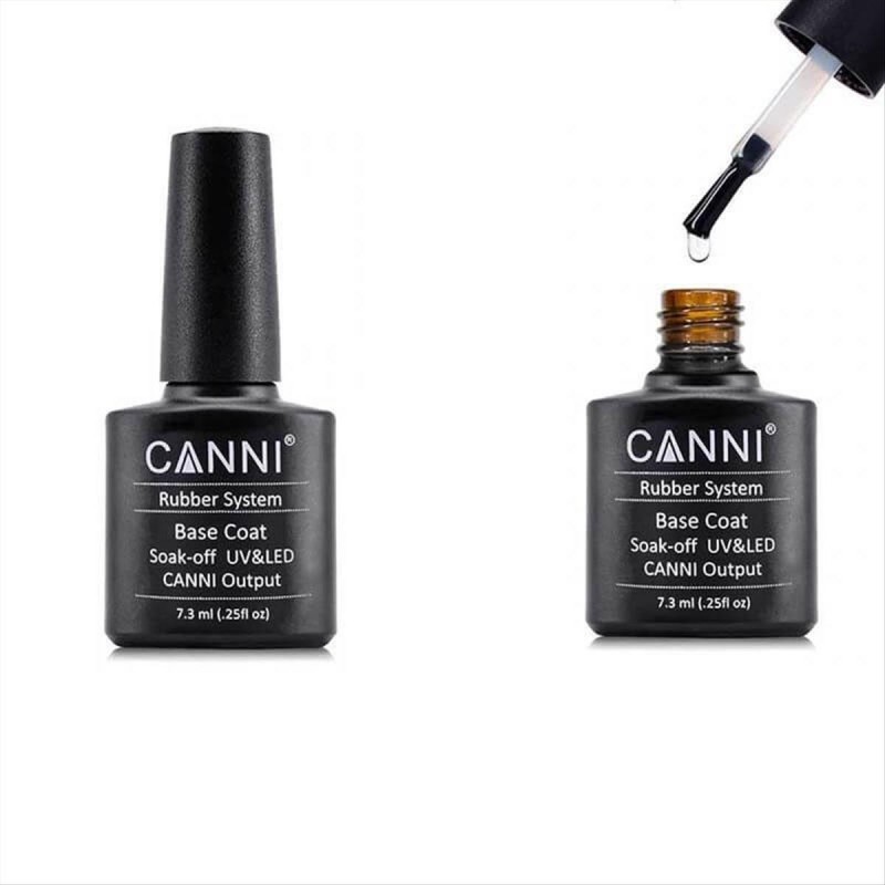 Canni Rubber Base Coat Soak Off 7.3ml