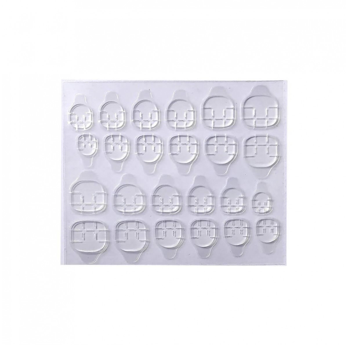 Double-Sided Nail Stickers Cosmofan 2pcs
