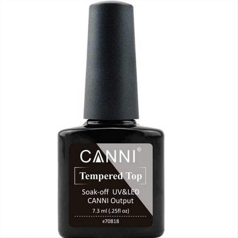 Canni Tempered  Top Coat  Soak Off 7.3ml