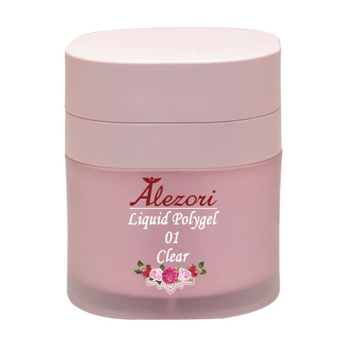 Liquid Polygel 01 Clear 50ml Alezori