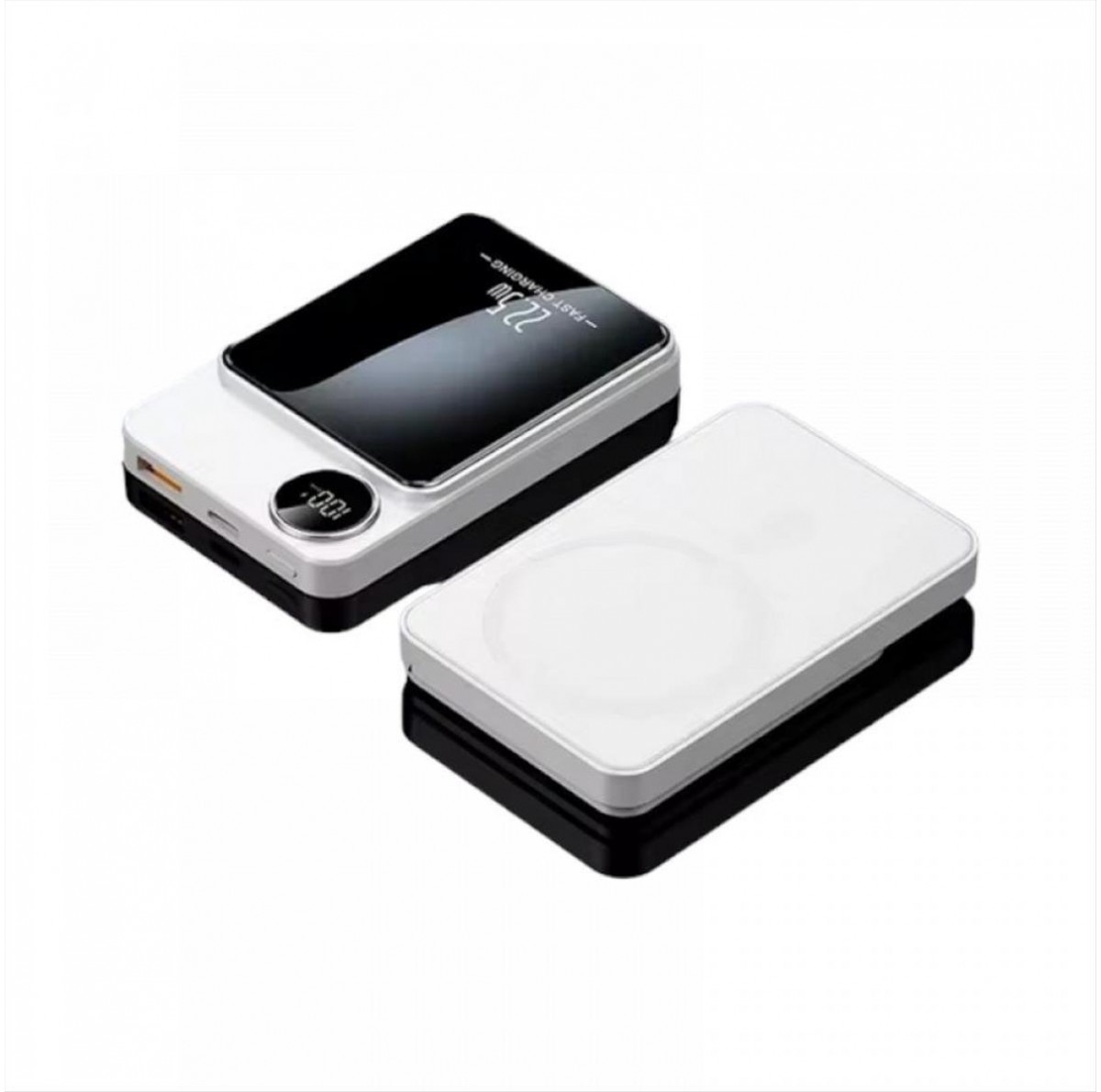 Μαγνητικό Powerbank ασύρματης φόρτισης  S111 White 15W