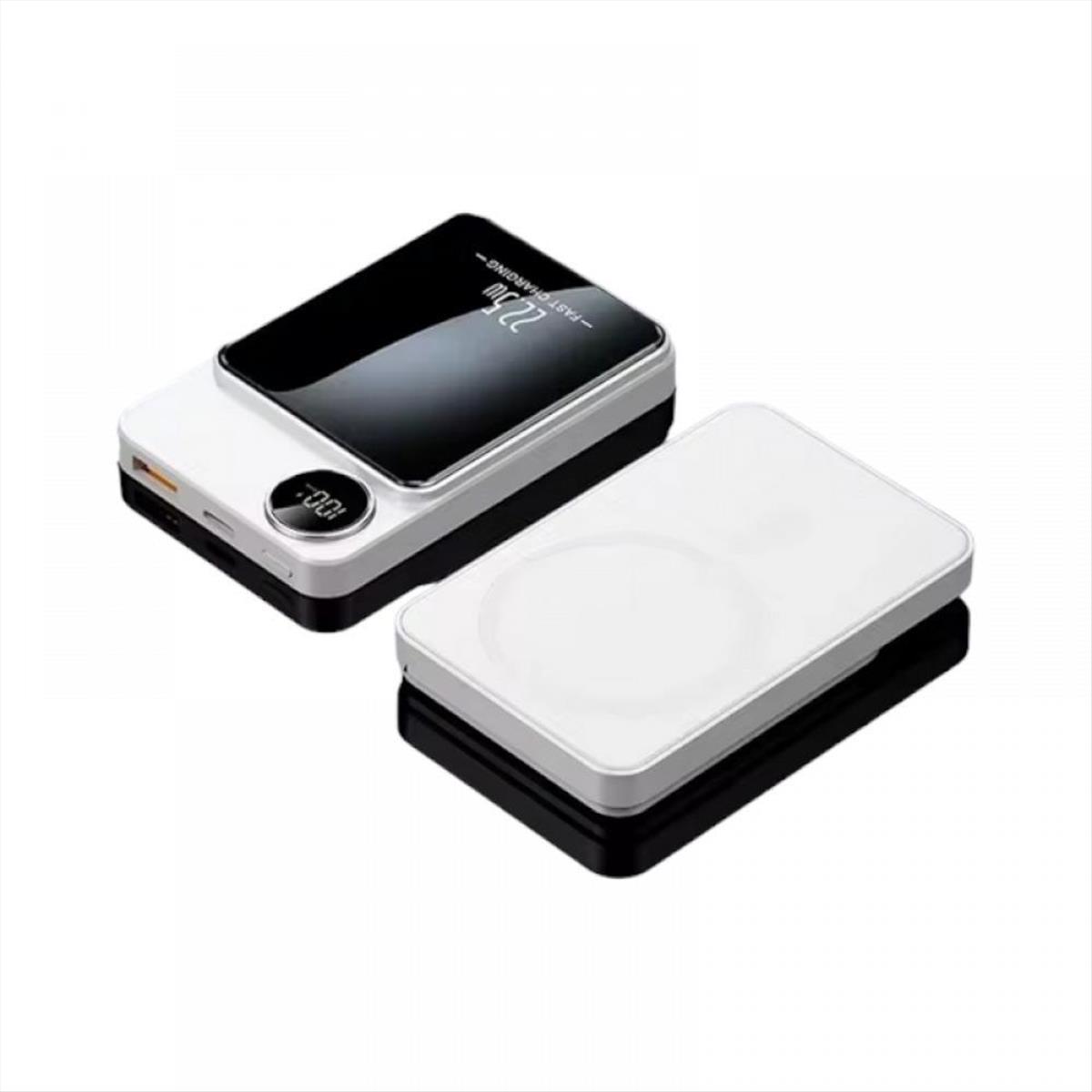 Μαγνητικό Powerbank ασύρματης φόρτισης  S111 White 15W