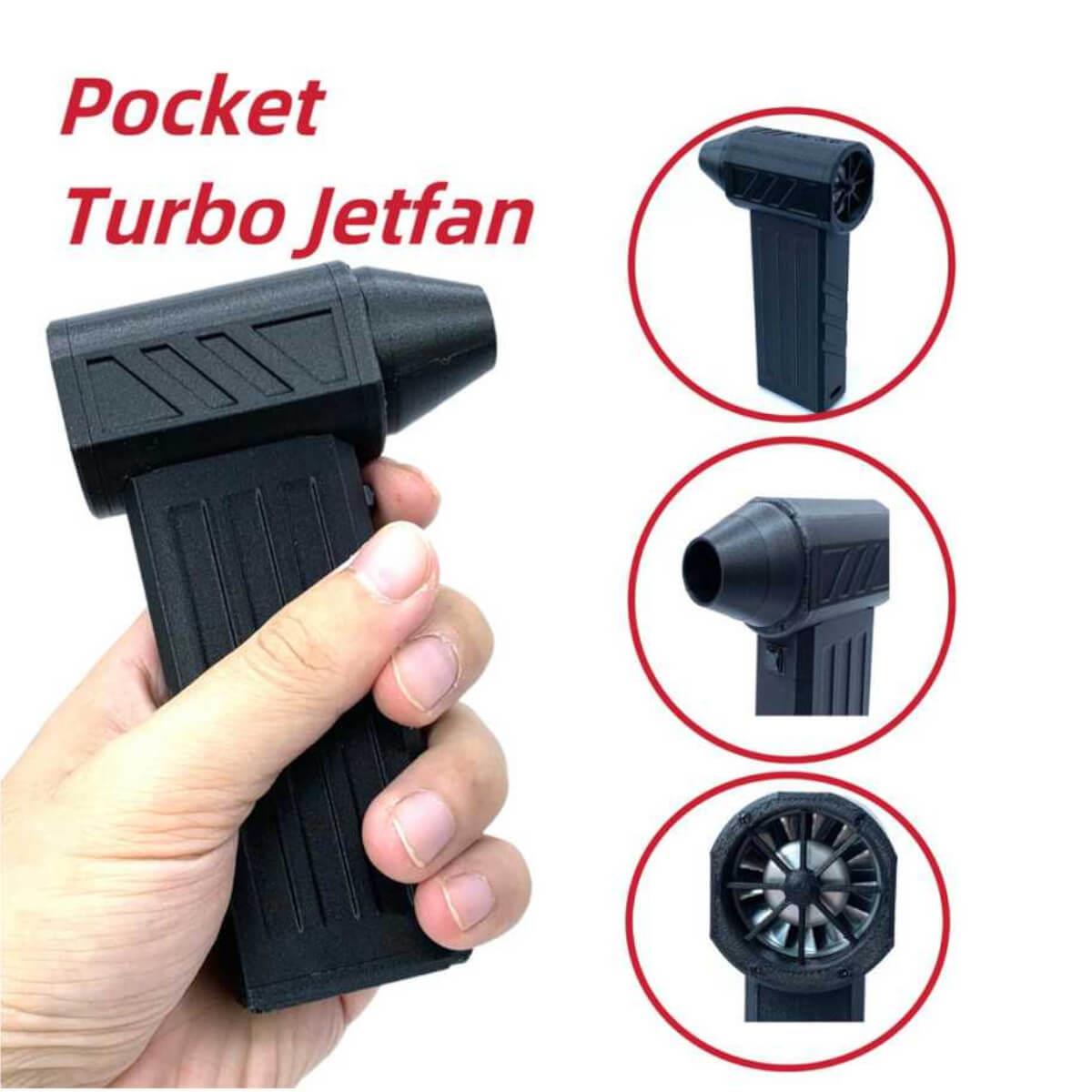 Φυσητήρας Χειρός Ασύρματος 60W 11.000RPM Turbine Dust Blower