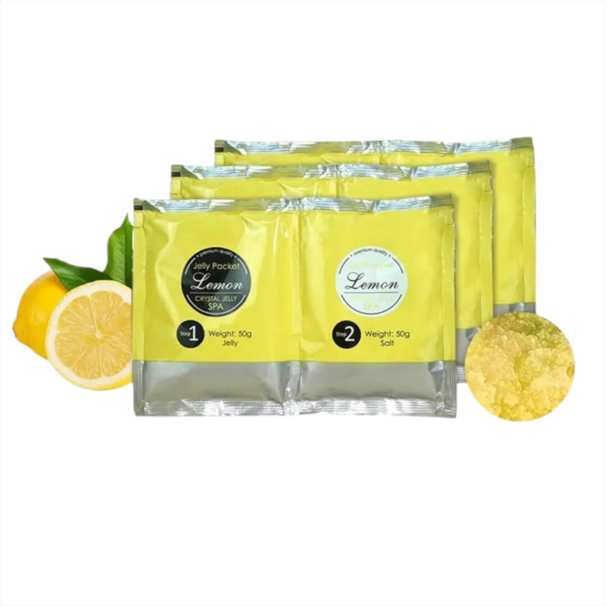 Σετ 2 StepsCrystal Jelly Salt Scrub 50+50gr Σετ 2 StepsCrystal Jelly Salt Scrub 50+50gr