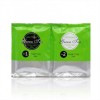 Σετ 2 StepsCrystal Jelly Salt Scrub 50+50gr Green Tea