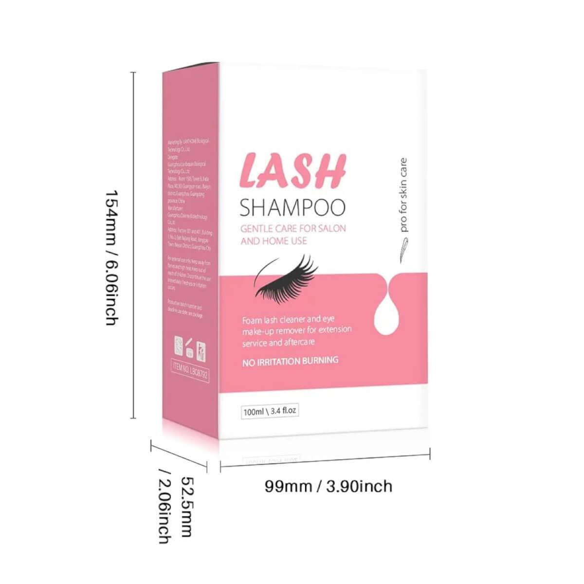 Καθαριστικό Βλεφαρίδων Lash Shampoo Kit 100ml Καθαριστικό Βλεφαρίδων Lash Shampoo Kit 100ml