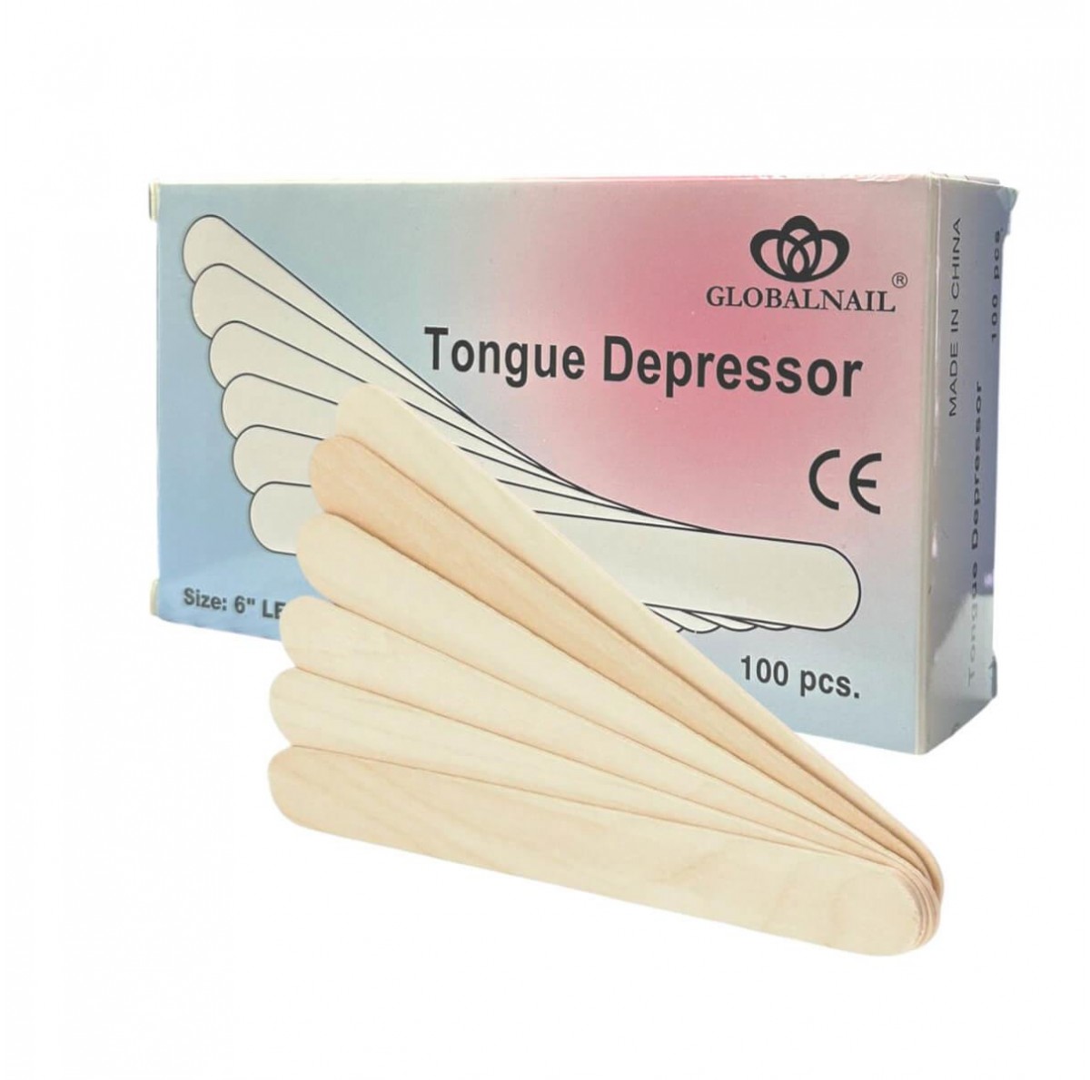 Aesthetic Spatulas size 6'' 100pcs Global Nail