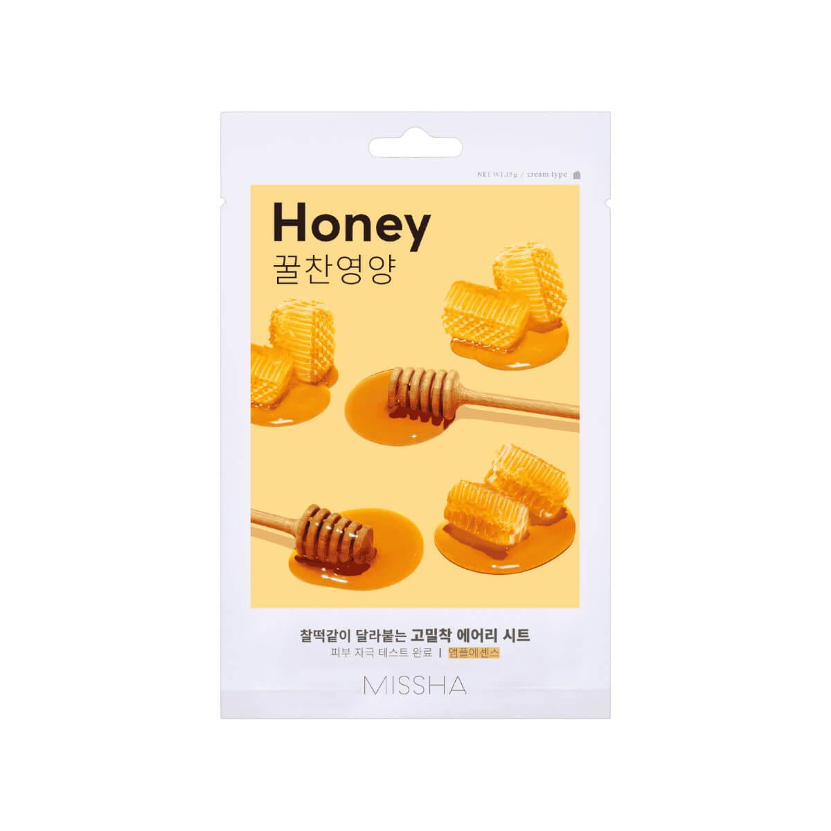 Airy fit sheet mask honey 19g Missha