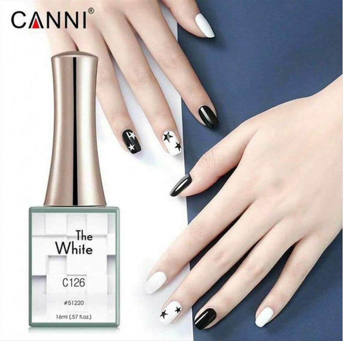 Canni The White C126 Gel Poilish 16ml