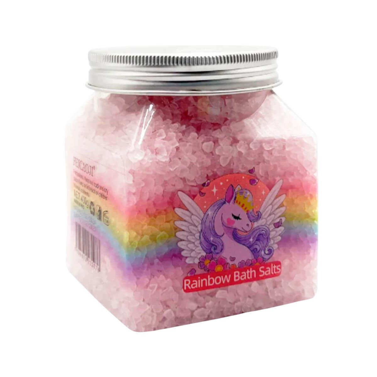 Bath Salts Rainbow Rose 400g