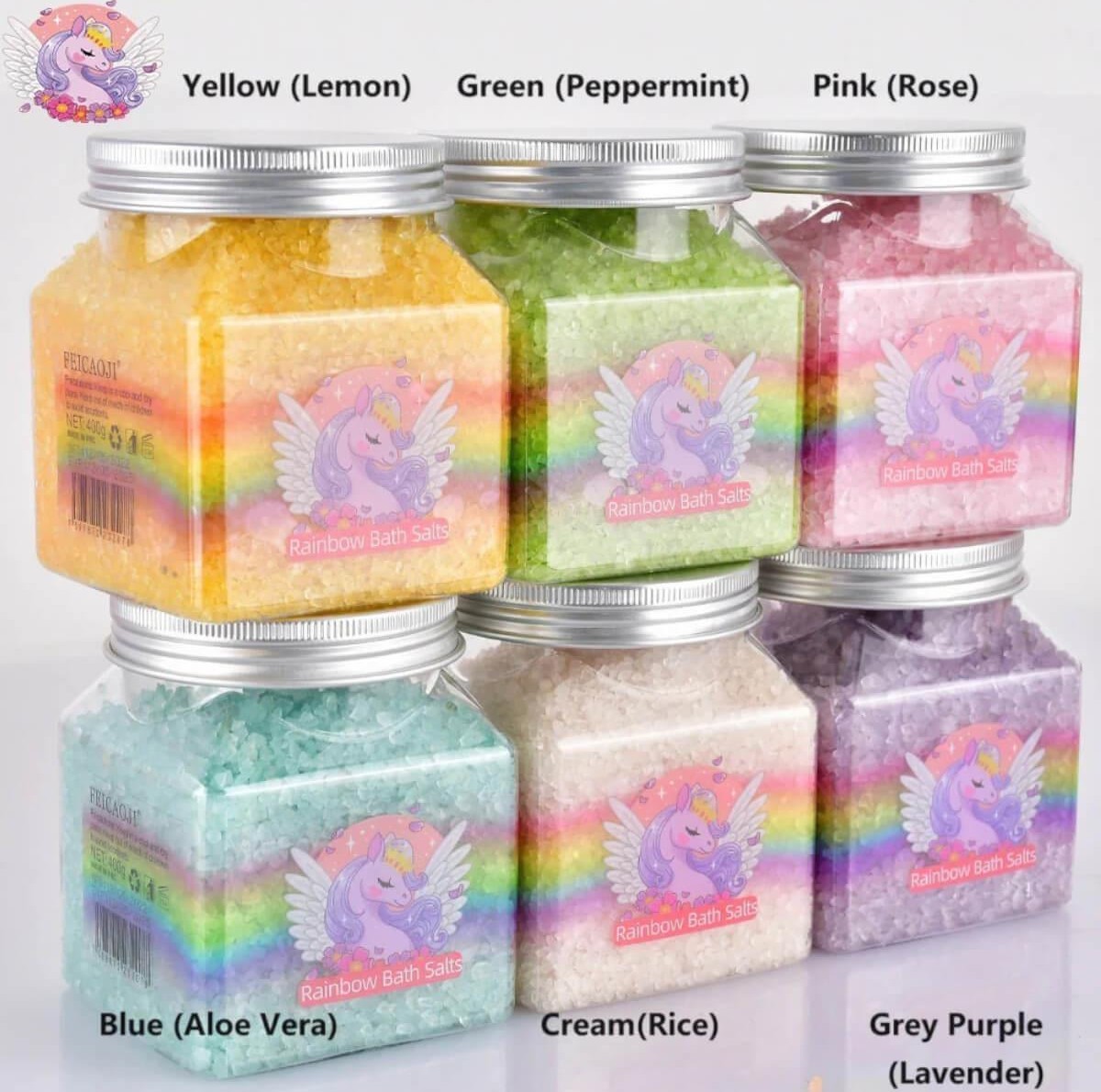 Bath Salts Rainbow 400g