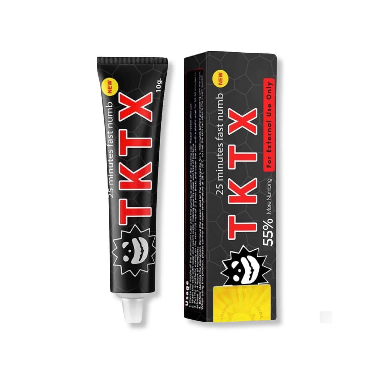 Αναισθητική Κρέμα Μαύρη Tattoo 55% TKTX 10g
