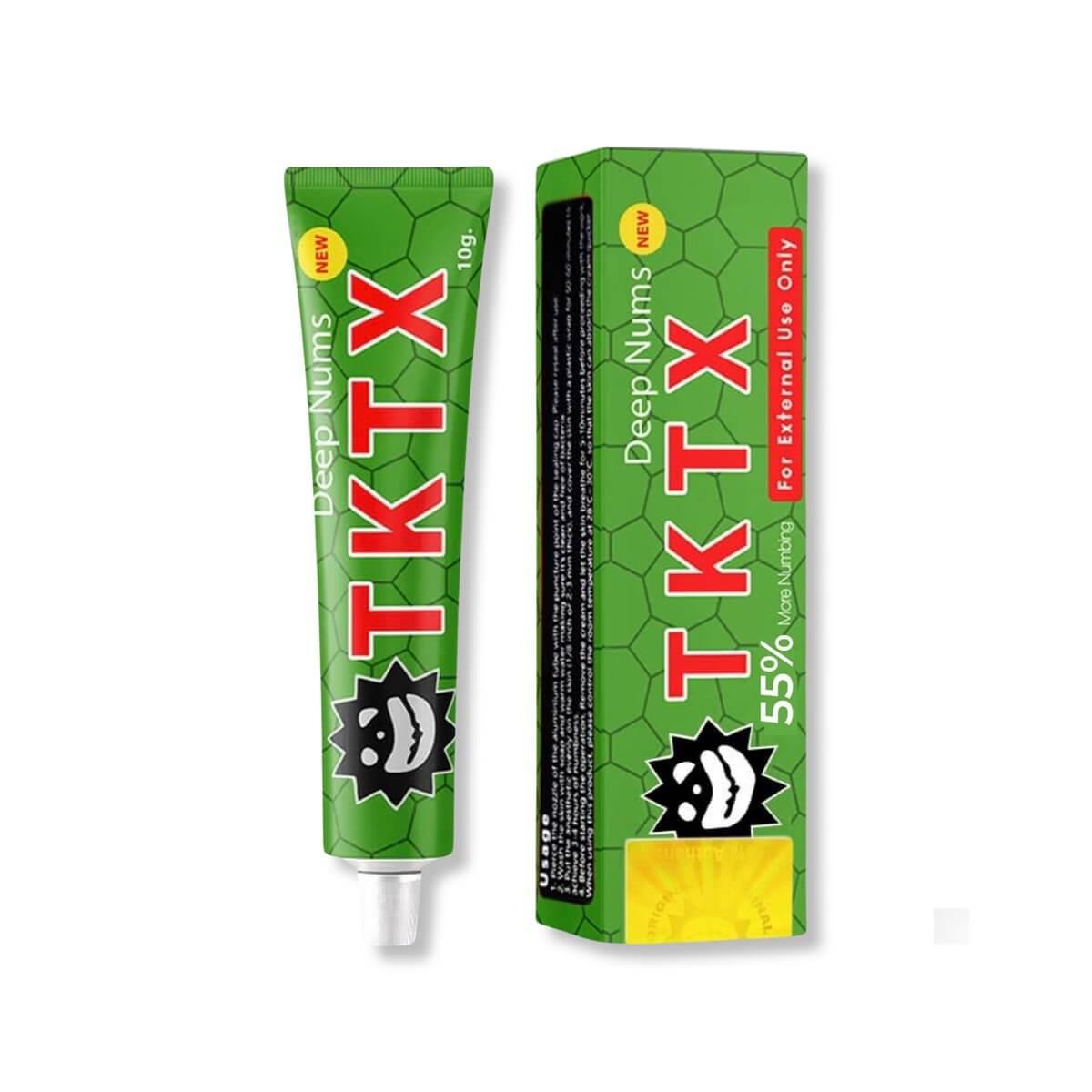 Anesthetic Cream Green Tattoo 55% TKTX 10g