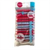 Hair Curler Red-Blue Fashion Style 12pcs