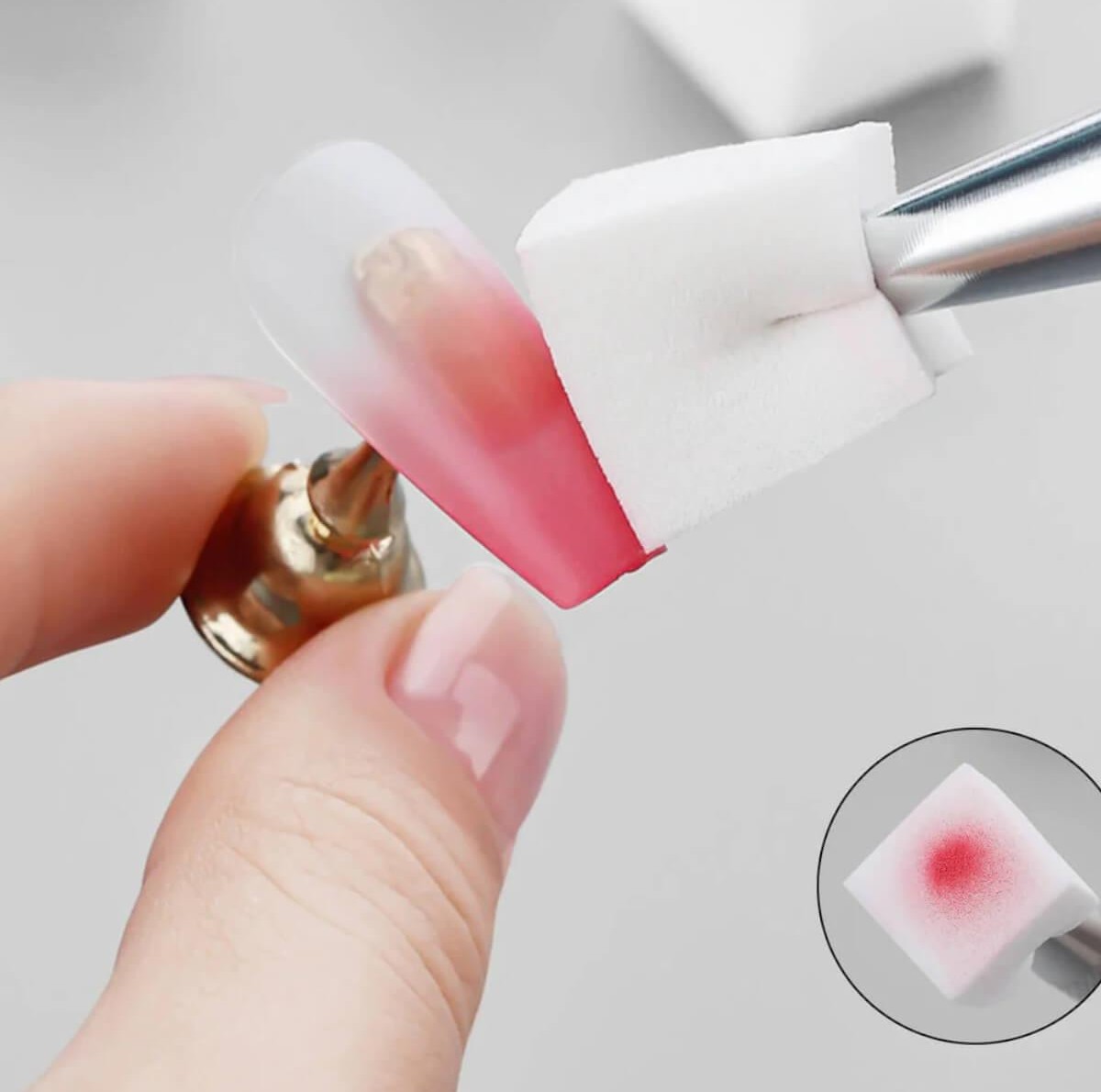 Ombre Sponge Cubes & Tool