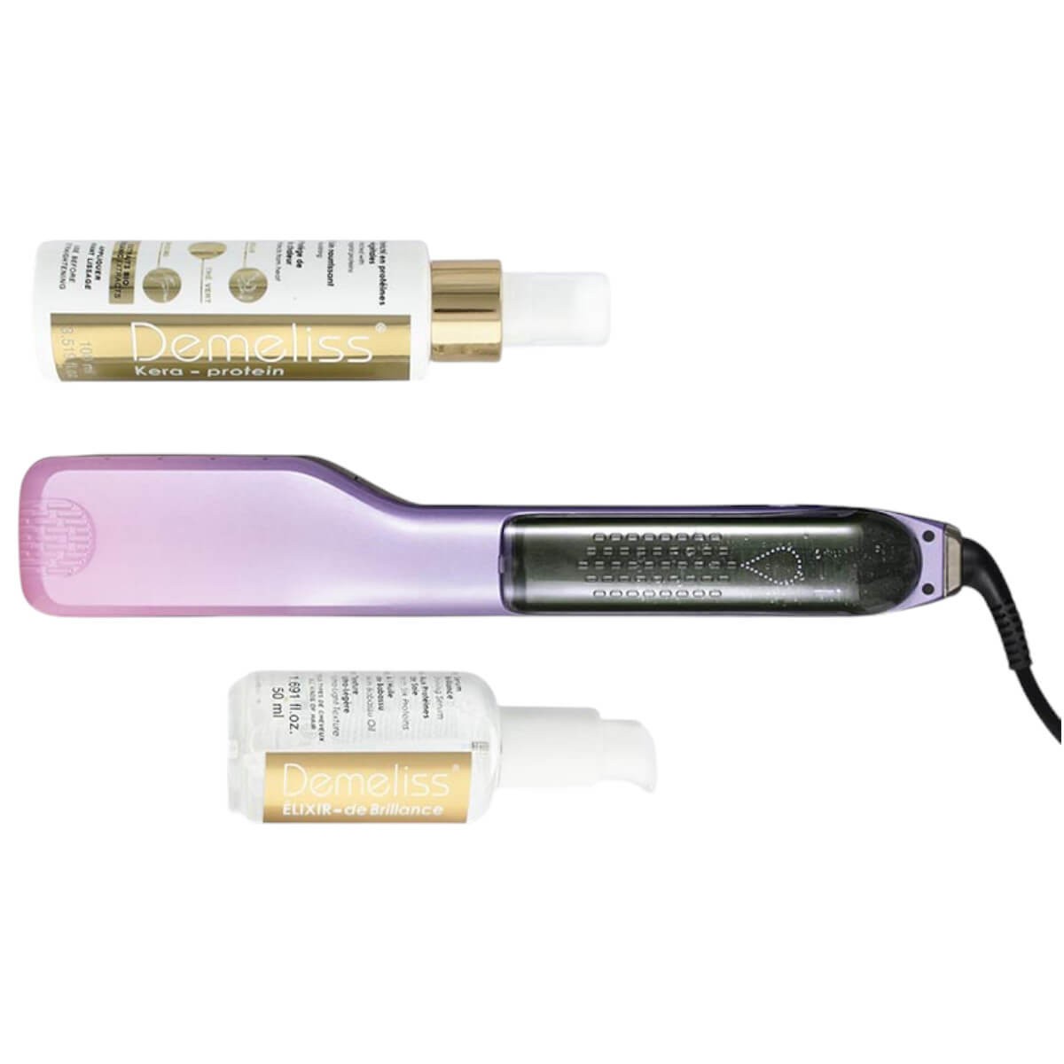 Πρέσα Μαλλιών Titanium Dreams 230˚C + 2 Κρέμες Demeliss