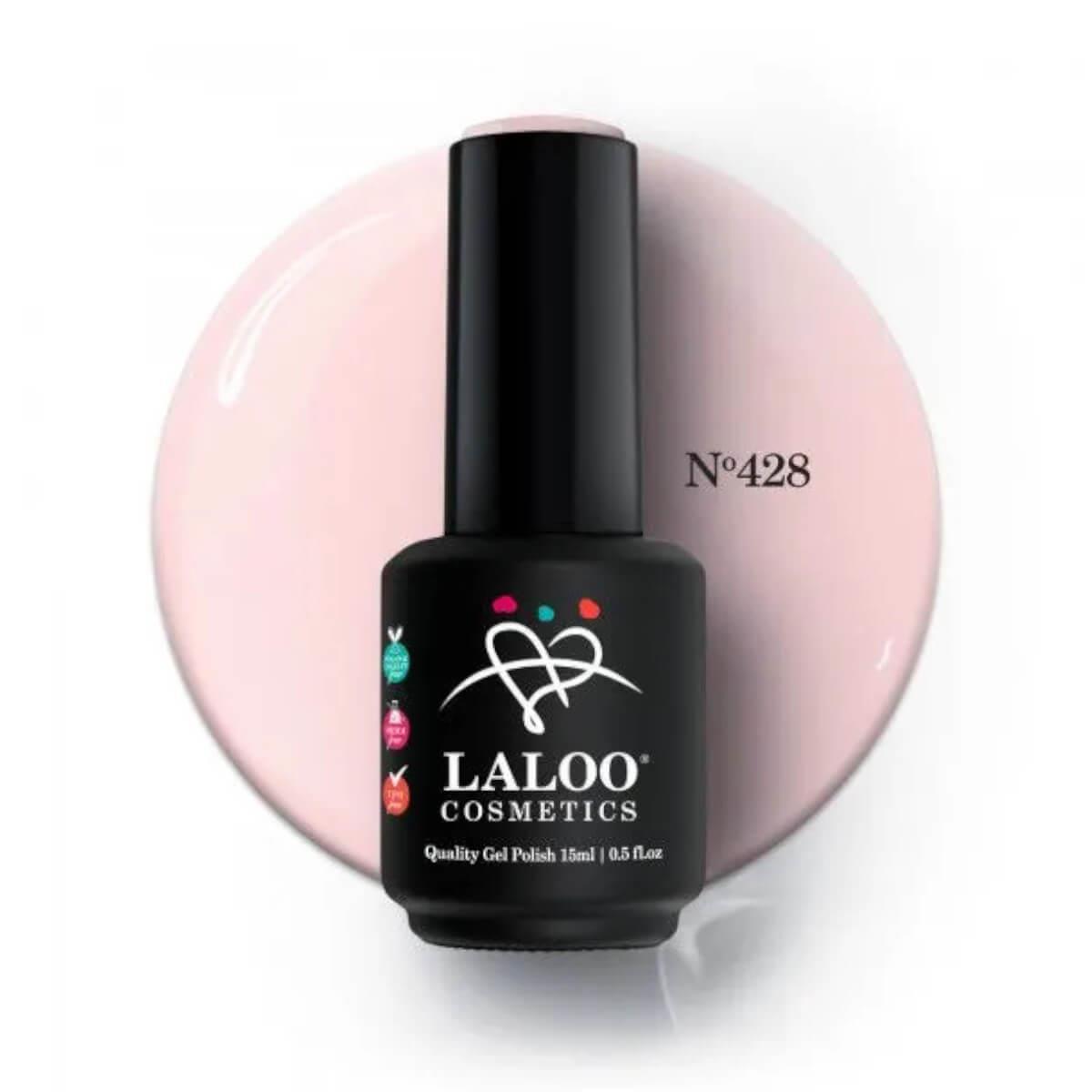 Semi-permanent Nail Polish 428 Very Light Salmon Laloo 7ml