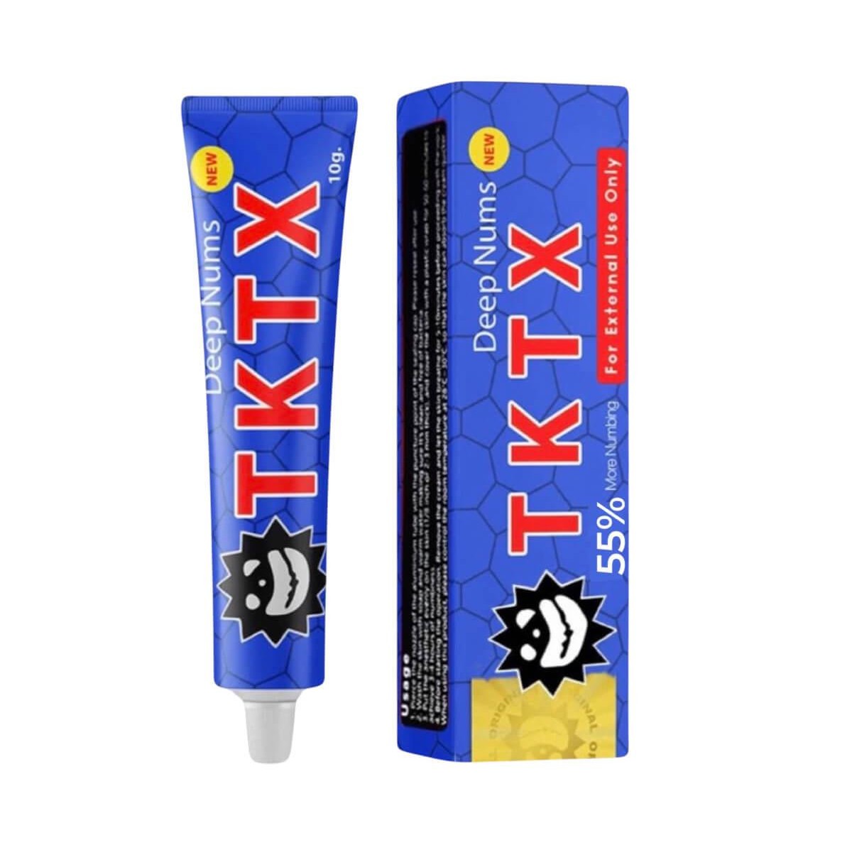 Anesthetic Cream Blue Tattoo 55% TKTX 10g