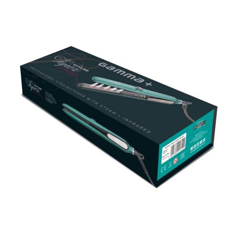 Gammapiu Vapor Styler Πρέσα Μαλλιών Ατμού Green 75w