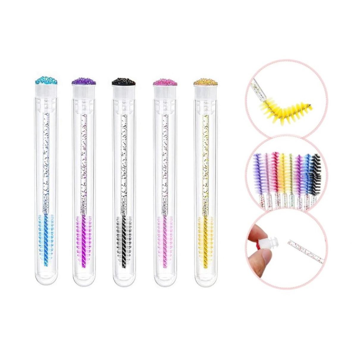 Βουρτσάκι Βλεφαρίδων σετ 5pcs