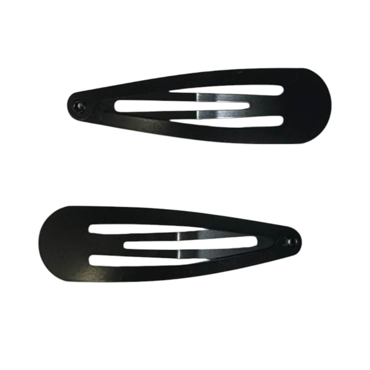 Σετ Κλιπ Μαύρα Ματ 2 τεμ RoRo