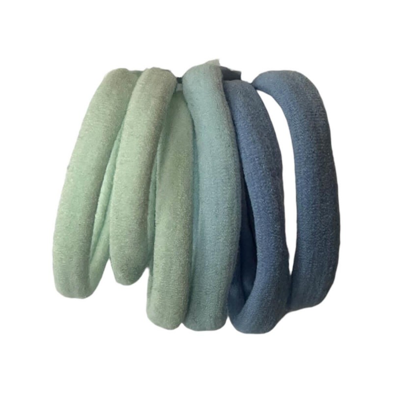 Colored Hair Scrunchies J&E Accessories 6pcs