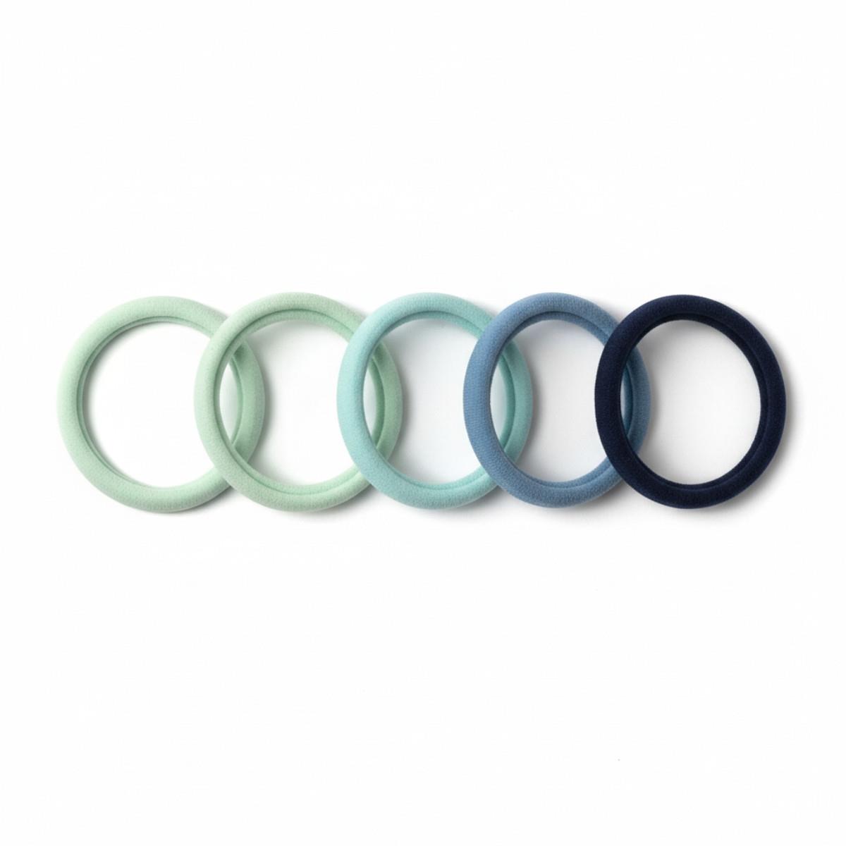 Λαστιχάκια Μαλλιών Χρωματιστά J&E Accessories 6τεμ