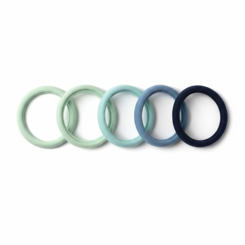 Colored Hair Scrunchies J&E Accessories 6pcs