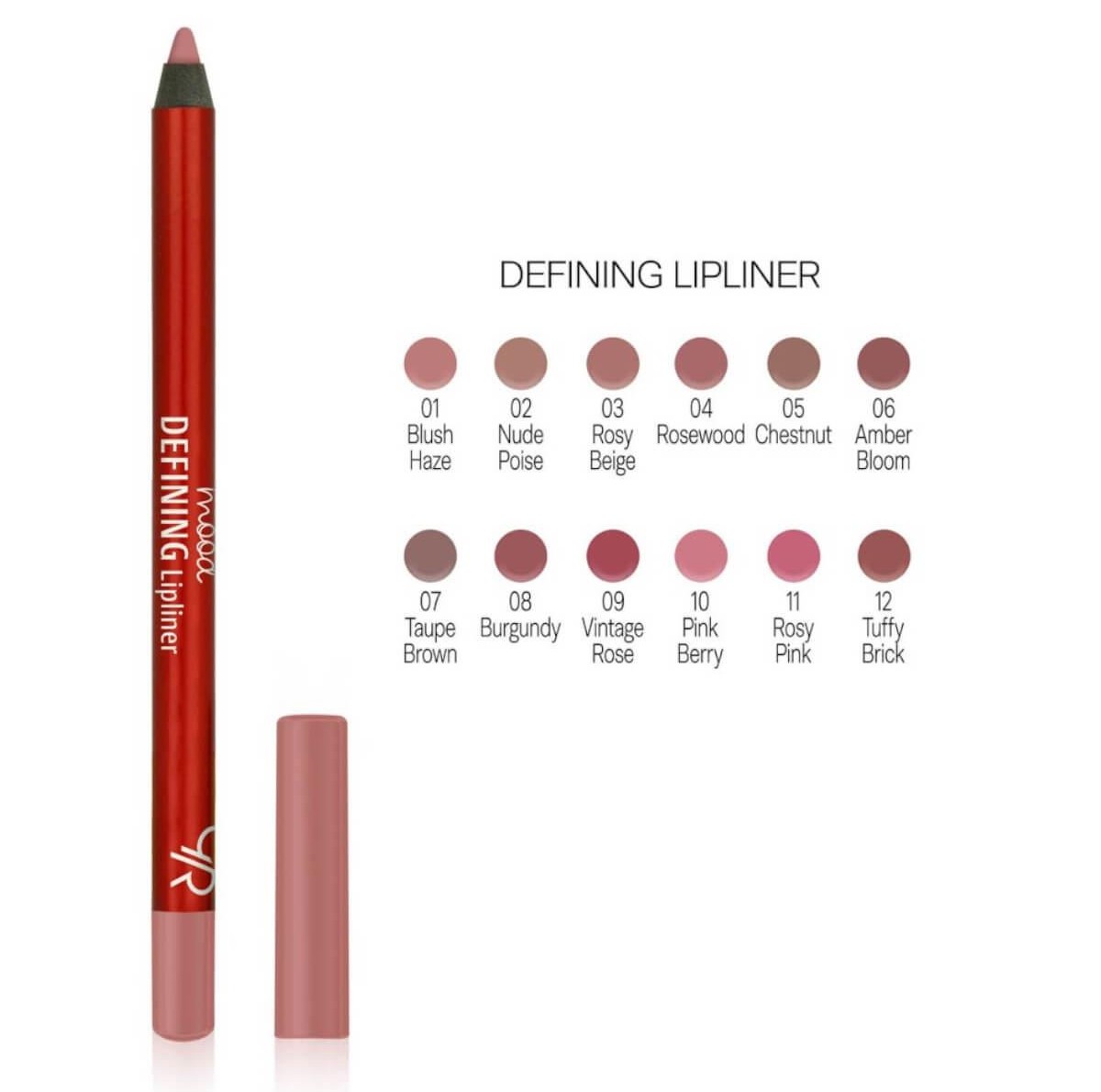 Mood defining lipliner Golden Rose