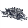 Metal Hairdressing Clips Double 70pcs