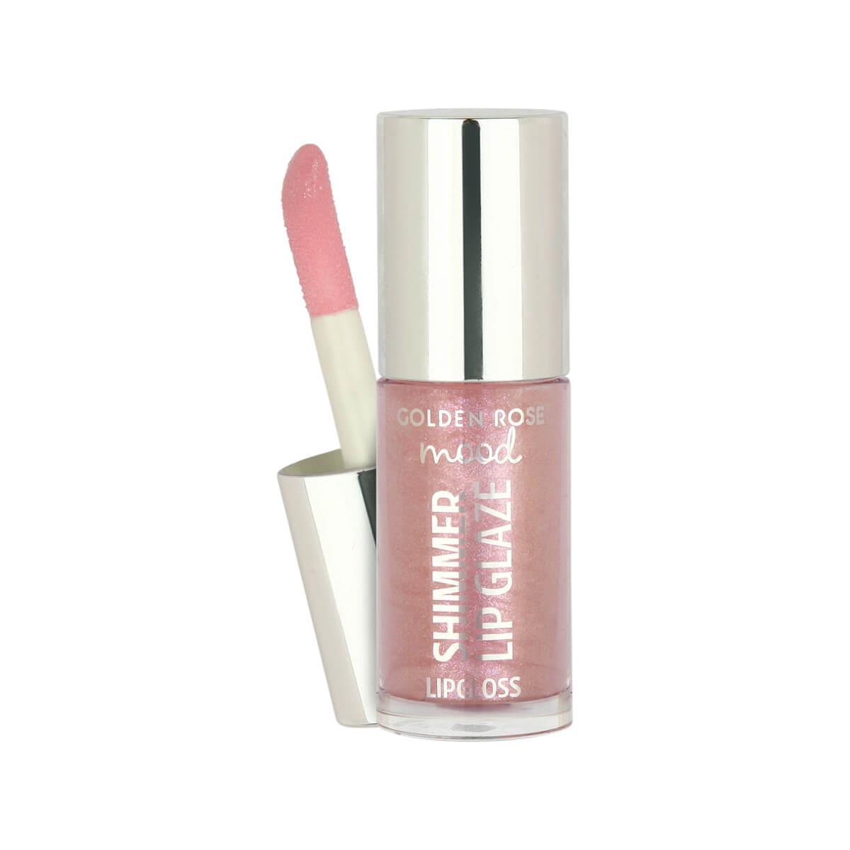 Mood shimmer lip glaze ligloss bubble pink 251 Golden Rose
