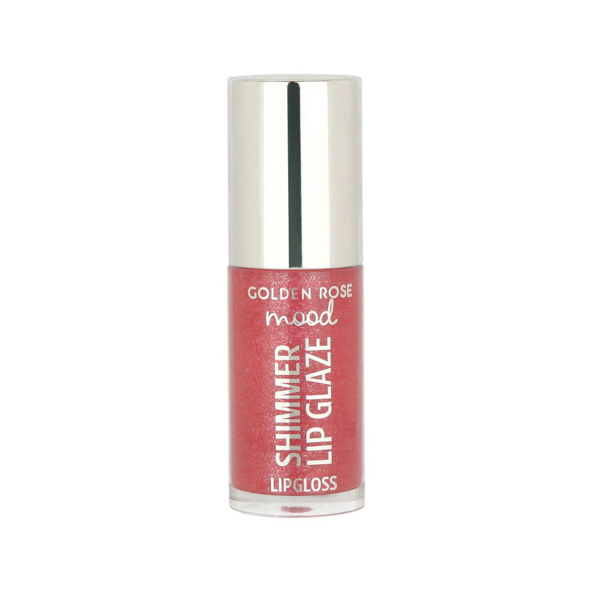 Mood shimmer lip glaze ligloss peach fizz 252 Golden Rose