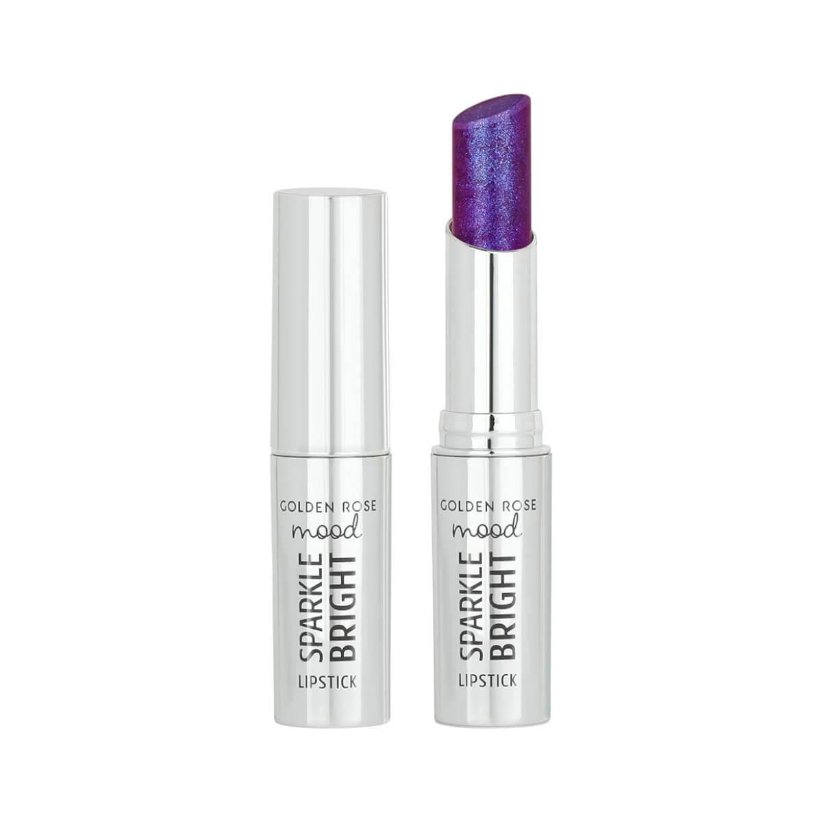 Mood sparkle bright lipstick 154 violet fizz Golden Rose
