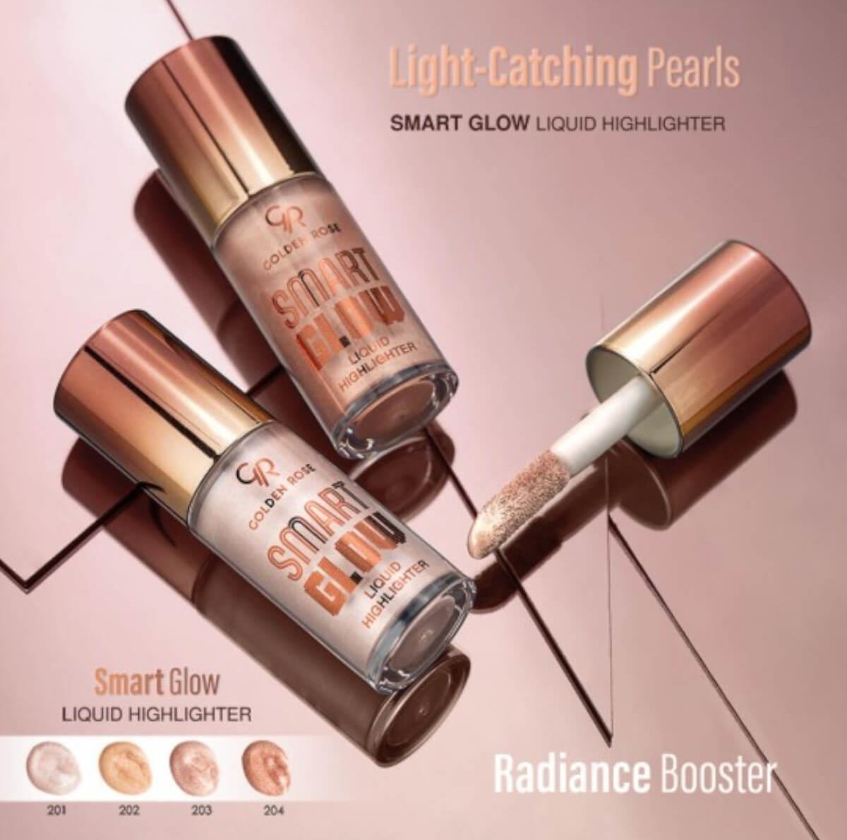 Smart glow liquid highlighter Golden Rose