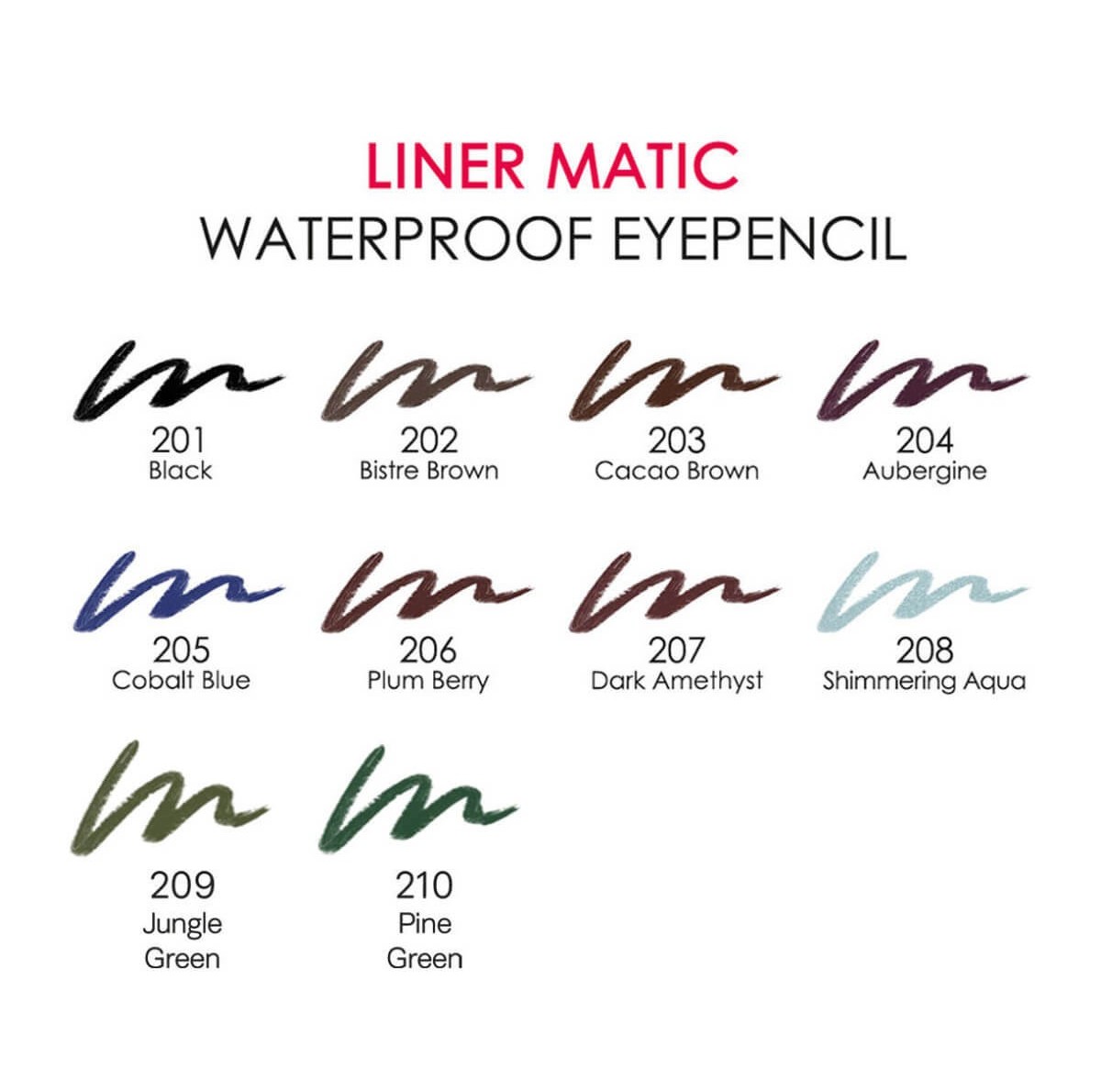 Liner matic waterproof eyepencil Golden Rose