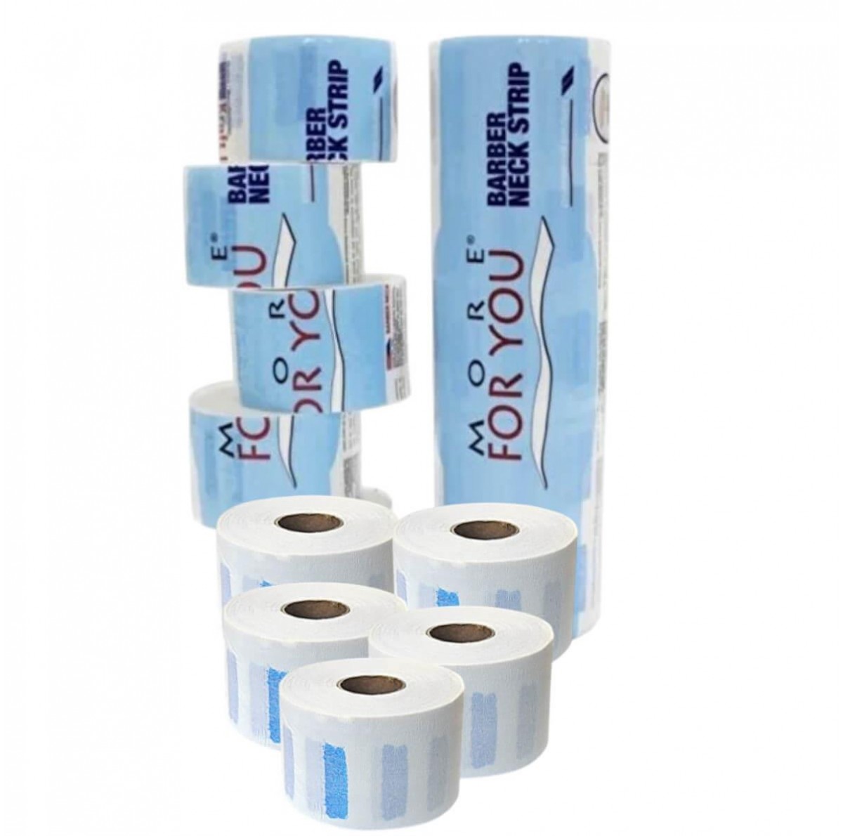 Χαρτί Λαιμού More For You Barber Neck Strip 5pcs
