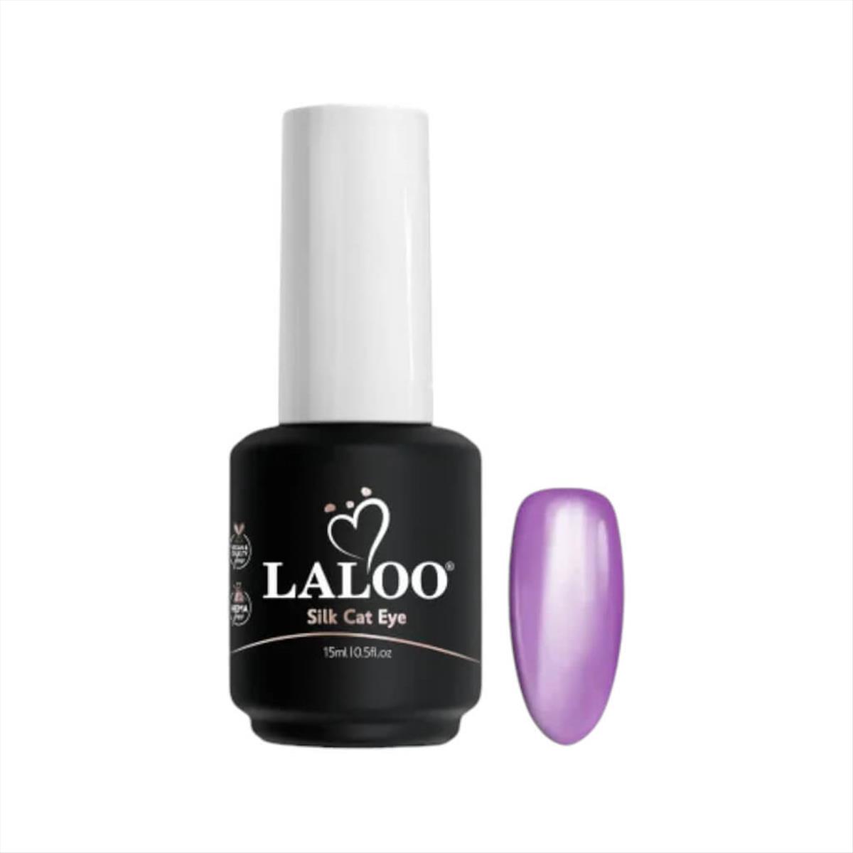 Semi-permanent nail polish silk cat eye 03 15ml Laloo