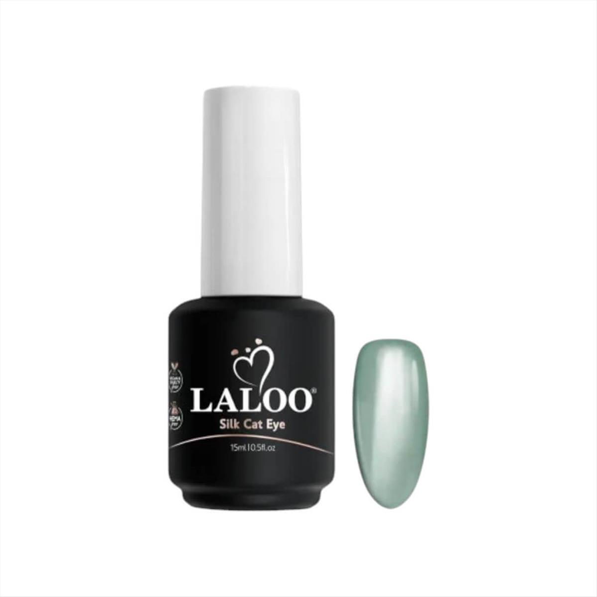 Semi-permanent nail polish silk cat eye 04 15ml Laloo