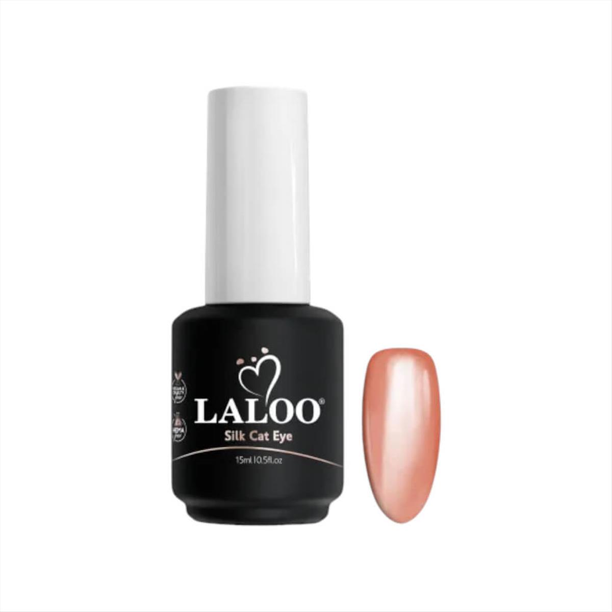 Semi-permanent nail polish silk cat eye 05 15ml Laloo