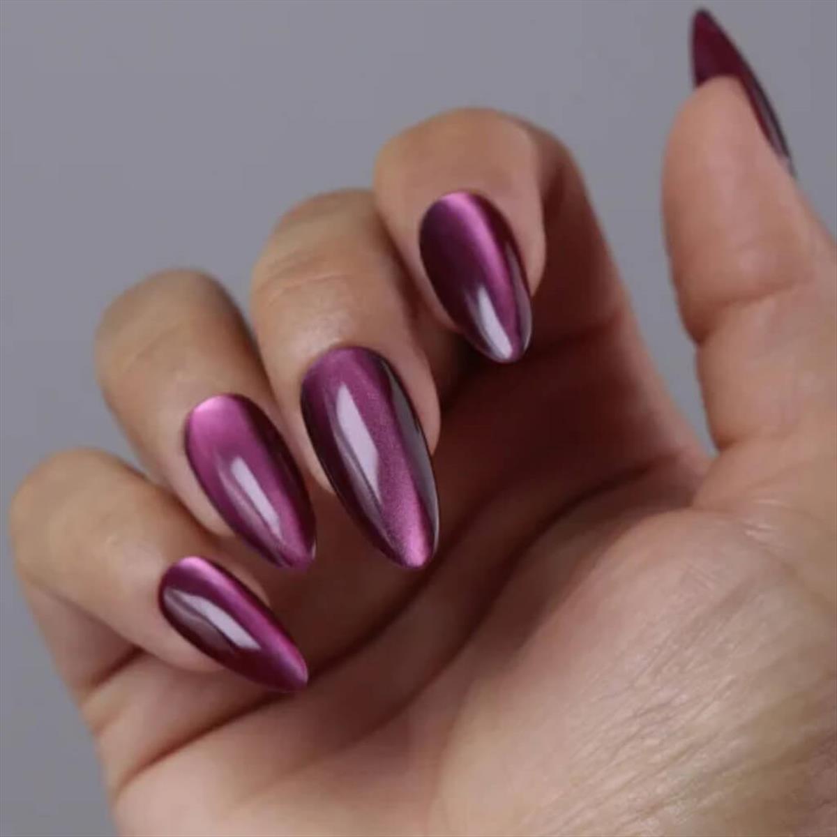 Semi-permanent nail polish silk cat eye 10 15ml Laloo