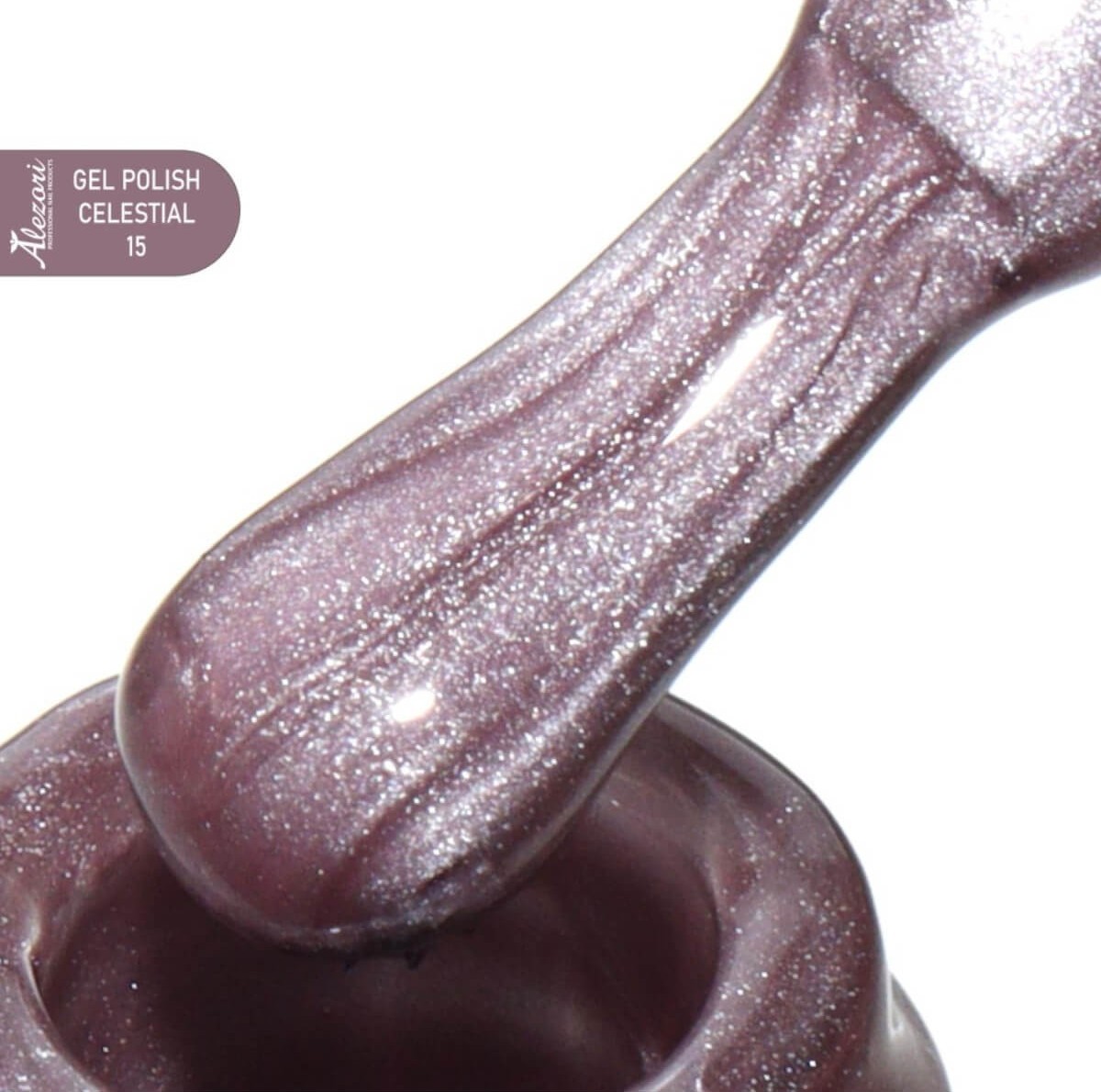 Ημιμόνιμο βερνίκι cat eye celestial 15 15ml Alezori