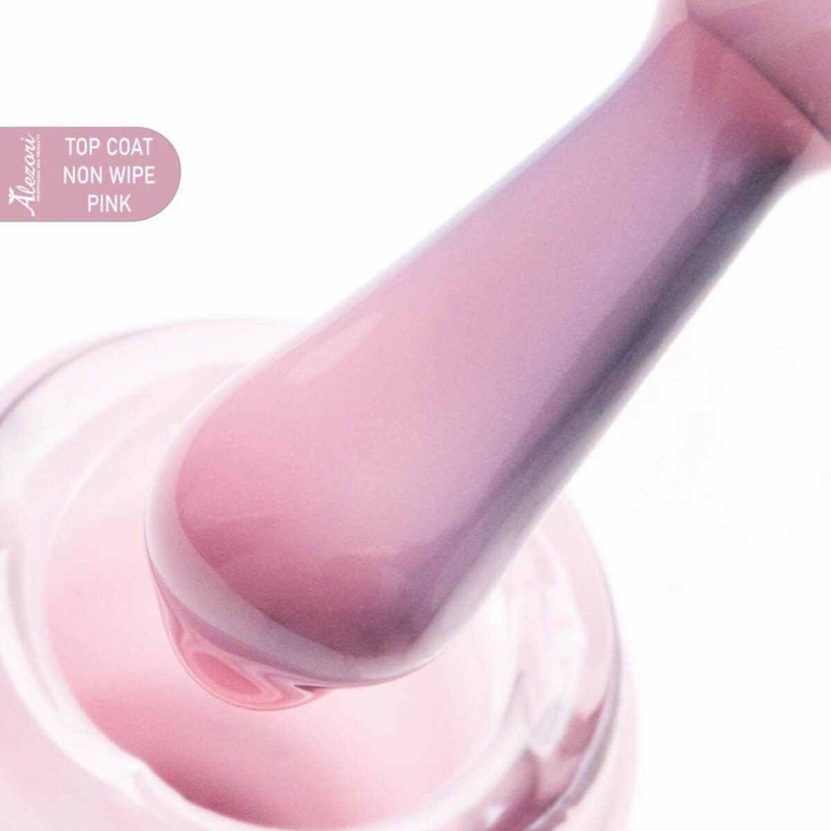 Alezori Top Coat Non Wipe Pink 15ml