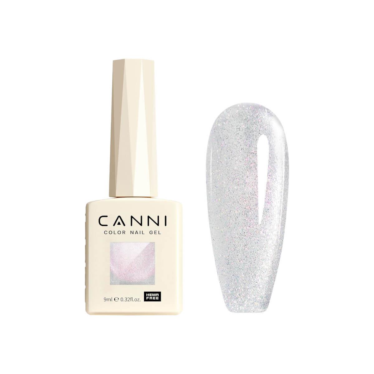 Semi-permanent gel polish galaxy sparkle cat eye 8009 9ml Canni