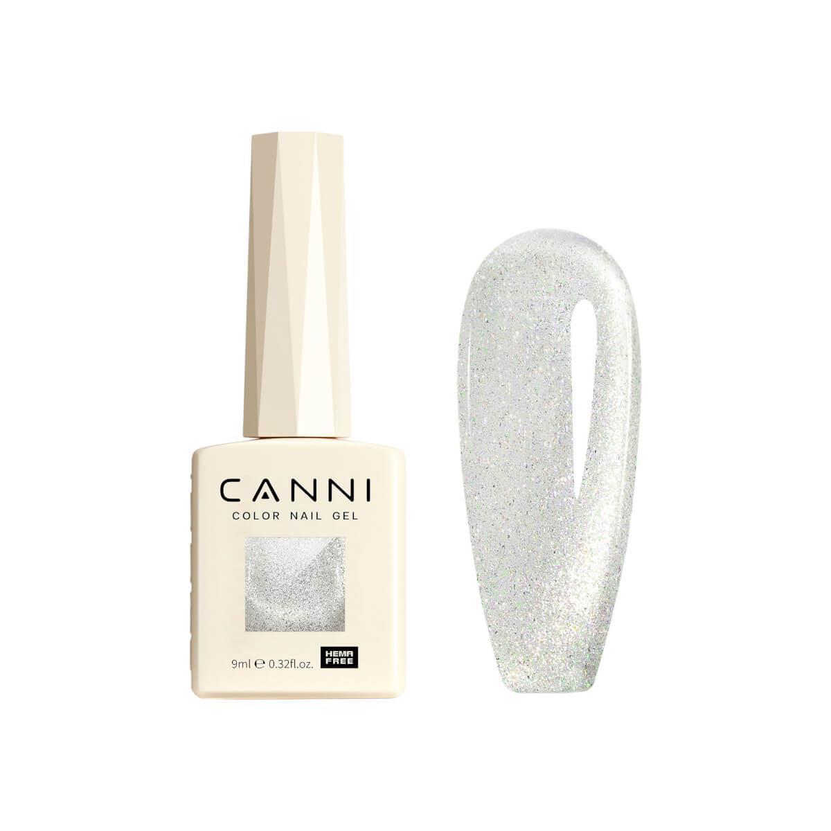 Semi-permanent gel polish galaxy sparkle cat eye 8017 9ml Canni