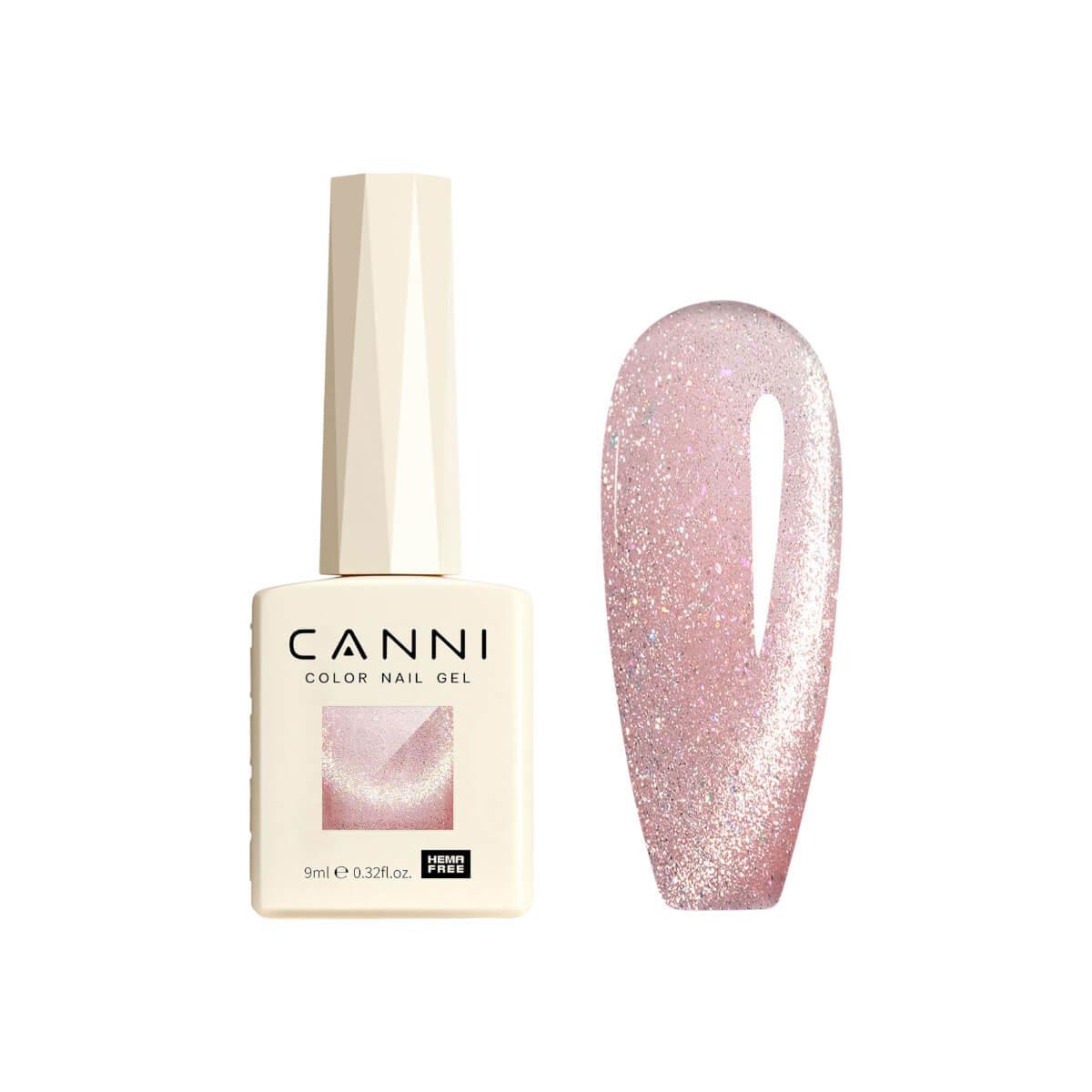 Semi-permanent gel polish galaxy sparkle cat eye 8012 9ml Canni